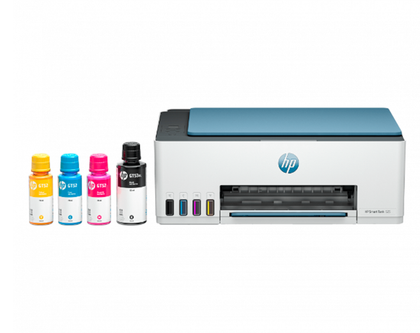 Impresora Multifuncional de Inyección de Tinta a Color, Smart Tank 525, Sistema de Tanques, Impresora, Copiadora y Escáner, USB, HP 1F3W3A#AKY