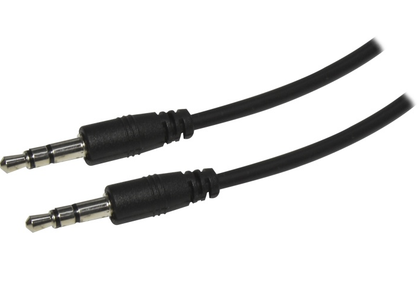 Cable de Audio AUX 3.5mm (M - M), Longitud 11 Metros, Color Negro, XCASE AUD35MM11