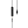 Audífono Tipo Diadema con Micrófono, Alámbrico, 2.4 Metros, USB/3.5mm, Color Negro, NEXTEP NE-426