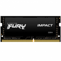 Memoria RAM SO-DIMM Fury Impact DDR4, 3200 MHz, 16GB, CL20, XMP, KINGSTON KF432S20IB/16