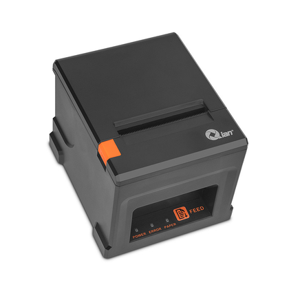 Impresora de Tickets (Miniprinter) Térmica, 80 mm, USB, LAN, Bluetooth, Cortador Automático, Color Negro, QIAN QOP-T80BL-RI