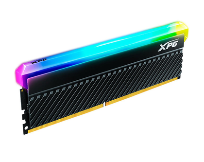 Memoria RAM XPG Spectrix D45G RGB, 16GB, DDR4, 3200Mhz, PC4-28800, CL18, Color Negro, ADATA AX4U320016G16A-CBKD45G