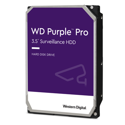 Disco Duro para Videovigilancia WD Purple Pro de 12 TB, 3.5