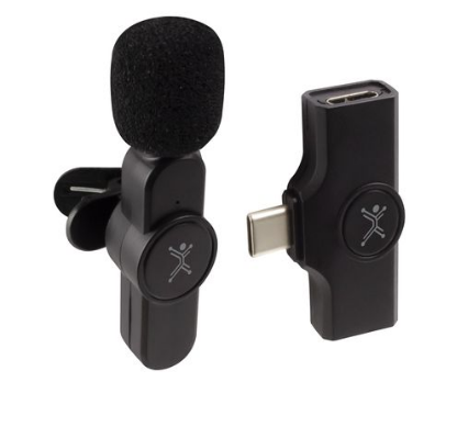 Micrófono Inalámbrico, Fidelity, USB TIpo C, 30 Ohmio, Color Negro, PERFECT CHOICE PC-112679