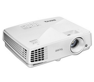 Videoproyector Modelo MS527, 3300 Lúmenes, SVGA / HDMI / RCA / S-Video / USB, Contraste 13,000:1, Tecnología de Exhibición‎ DLP, Color Blanco, BENQ 9H.JFA77.13L