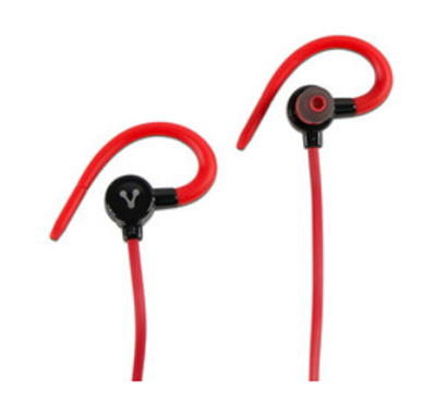Audífonos Deportivos Con Microfono, Inalámbricos (Bluetooth), Color Rojo, Recargable, VORAGO ESB-300-RO