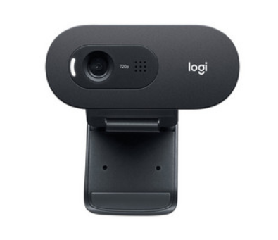 Cámara Web (Webcam) C505, HD 720p, Micrófono Omnidireccional de Largo Alcance, Color Negro, USB, LOGITECH 960-001363