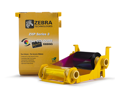 Cinta De Color YMCKO Para Impresora Zebra ZXP Series 3 - Compatible Con 800033-840, 200 Impresiones Por Cinta