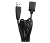Cable Extensión USB - USB (M-H), Longitud 1.5 Metros, Color Negro, VORAGO CAB-101