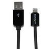 Cable Lightning - USB (M- M), Color Negro, Longitud 2.0 Metros, STARTECH USBLT2MB