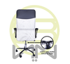 Silla de Oficina, Ejecutiva, Giratoria, Respaldo de Malla Gris, Base Metálica, CHASER CH-CORESGREY