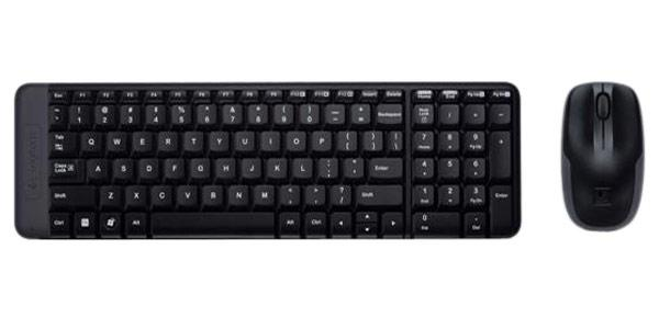 Teclado y Raton Mouse Modelo MK220 Espanol Inalambricos USB LOG PCDomino