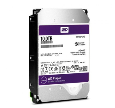 Disco Duro Interno WD Purple, Capacidad 10TB (10,000GB), F. F. 3.5