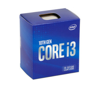 Procesador Core i3 10100 de Décima Generación, 3.6 GHz (hasta 4.3