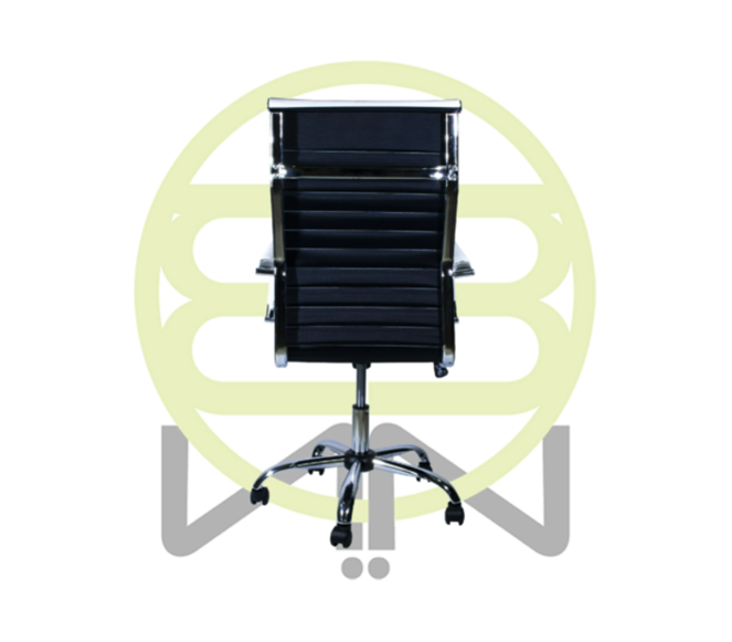 Silla de Oficina Ejecutiva, Giratoria, Respaldo Alto (65 cm), Base Metálica, Max. 85 Kg, Color Beige, CHASER CH-KENACAMEL