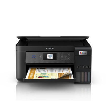 Impresora Multifuncional a Colores Sistema EcoTank L4260, Inalámbrica (Wi-Fi), Copia/Imprime/Escanea, Inyección de Tinta Heat-Free, EPSON C11CJ63301