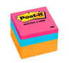 Notas Adhesivas (Post-it) Ultra, Colores Brillantes, 3 x 3", 400 Hojas, 3M 2053-ELT-O