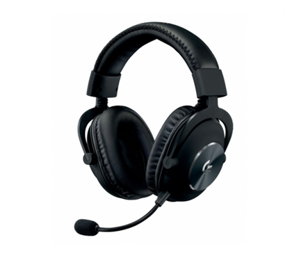 Audífonos (Tipo Diadema) con Micrófono Gamer G Pro Headset, Respuesta de Frecuencia 20-20000Hz, USB, 3.5mm, Tarjeta de Sonido USB Externa, Color Negro, LOGITECH 981-000811