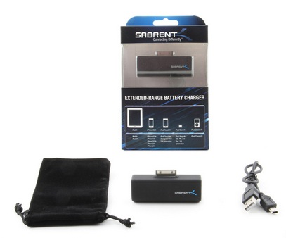 Power Bank 2,200 mAh, P/ Dispositivos Apple, Conector 30 Pines, SABRENT AR-ICHG