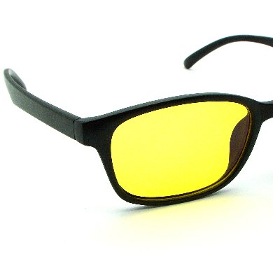 Lentes Anti reflejantes (Anti radiación), Mica Amarilla, Color Negro Mate, BROBOTIX 302807