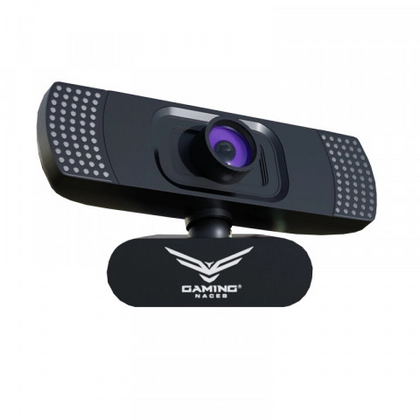 Cámara Web (Webcam), Full HD (1920 x 1080), Micrófono Integrado, Color Negro, USB, NACEB NA-0947