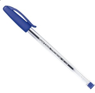 Pluma (Bolígrafo), Modelo KILOMETRICO InkJoy 100, Color Azul, Punta Ultra Fina (0.7 Milímetros), PAPER MATE 17490113531