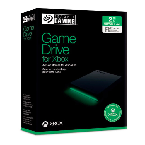 Duro Externo Portátil Game Drive, 2TB (2,000GB), Inter PCDomino