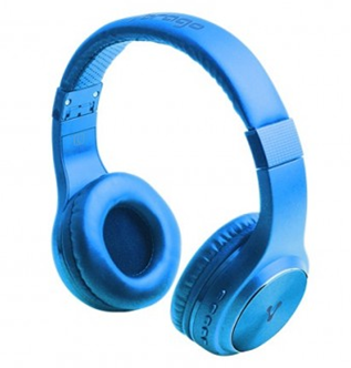 Audífonos Con Micrófono, Inalámbricos (Bluetooth), Color Azul, Recargable, VORAGO HPB-300-BL
