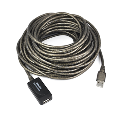 Cable Extensión Activa USB 2.0 (M) a USB 2.0 (H), Longitud 10 Metros, GIGATECH CUEA2-10/0