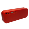 Bocina Portátil BSP-150, Bluetooth, Alámbrico/Inalámbrico, 2.0 Canales, 6W RMS, USB / Micro SD, Color Rojo, VORAGO BSP-150-RD
