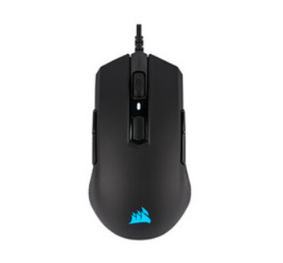 Ratón (Mouse) Gamer Óptico M55 RGB Pro, Alámbrico, USB, Hasta 12,400 DPI, 8 Botones, Iluminación RGB, Color Negro, CORSAIR CH-9308011-NA