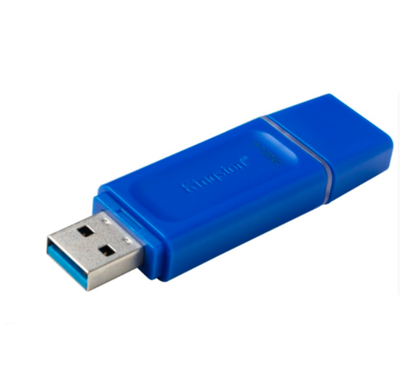 Memoria Flash USB 3.2, DataTraveler Exodia, Capacidad 32GB, Color Azul, KINGSTON KC-U2G32-7GB