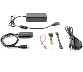 Adaptador USB 3.0 - SATA/IDE, Hasta 4TB, SABRENT USB-DSC8