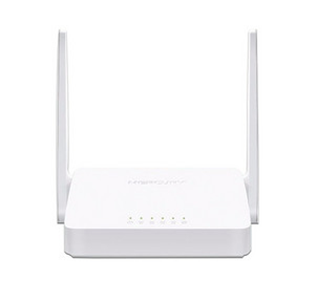 Router Inalámbrico N 300Mbps, 3 Puerto LAN 10/100Mbps, 1 Puerto WAN 10/100Mbps, 2 Antenas, MERCUSYS MW305R
