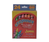 Crayones Jumbo, 24 Piezas, Varios Colores, BACO CRAY-24JUM