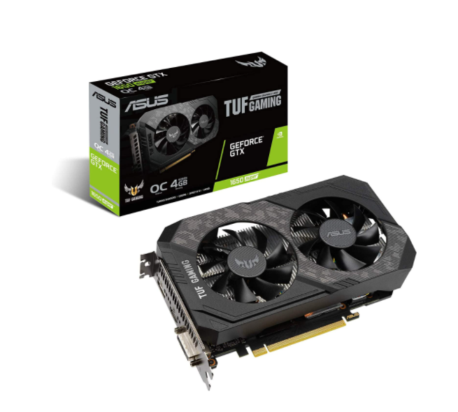 Tarjeta de Video NVIDIA GeForce GTX 1650 SUPER TUF Gaming OC, 4GB GDDR6,  1xHDMI, 1xDVI, 1xDP, PCI Exp ASUS TUF-GTX1650S-O4G-GAMING