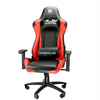 Silla Gamer Modelo THRÓNOS, Reclinable, C/ Soporte Cervical y Lumbar, Descansabrazos 2D, Color Negro / Rojo, Max. 120 Kg, PRIMUS PCH-102RD