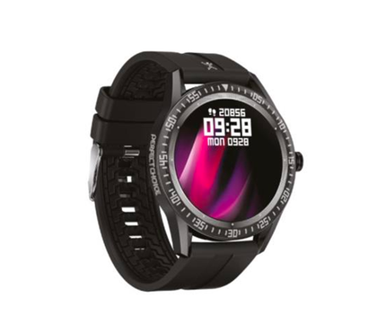 Smartwatch Onix, Monitoreo Cardíaco, Función de Llamada, Compatible con iOS y Android, Bluetooth, Color Negro, PERFECT CHOICE PC-270119