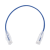 Cable de Parcheo (Patch Cord) UTP Cat6, 0.3 m, Color Azul, Slim, LINKEDPRO LP-UT6-030-BU28