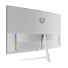 Monitor Gamer Curvo BALAM RUSH Andrómeda MAG24Y LED 23.8", 1920x1080 Full HD, G-Sync/FreeSync, 180Hz, HDMI/DisplayPort, Color Blanco, ACTECK BR-943048