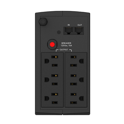 UPS (No Break) Smart Interactive 800va, 400W, Entrada 84-148V, Salida 100-120V, 6 Contactos, SMARTBITT SBNB800