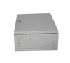 Gabinete de Acero IP66, Uso en Intemperie, (250 x 300 x 150 mm), con Placa Trasera Interior Metálica y Compuerta Inferior Atornillable (Incluye Chapa y Llave T), PRECISION PST-2530-15A