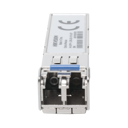 Transceptor Mini-GBIC SFP, Distancia 20 km, Conector LC Dúplex, MonoModo, HIKVISION HK-SFP-1.25G-20-1310-DF