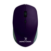 Ratón (Mouse) Óptico Modelo Root Pro, Inalámbrico (USB), Hasta 1600 DPI, Color Morado, PERFECT CHOICE PC-045113