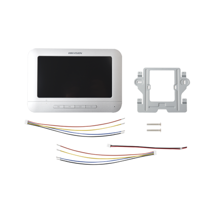 Monitor 7” para Videoportero Análogo, Apertura Remota y Video en Vivo, DS-KIS202 / DS-KIS203 HIKVISION DS-KH2220