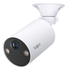Cámara de Seguridad Inteligente Exterior 3MP-2K, Soporta MicroSD 512GB, Visión Nocturna a Color, Identifica Personas, IP65, Batería Interna, Compatible Celda TAPO A201), TP-LINK TAPO C410
