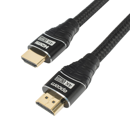 Cable de Video HDMI - HDMI (M-M), Longitud 10 Metros, Resolución Max. 4K@60Hz, EPCOM EP-RH-4K-10M