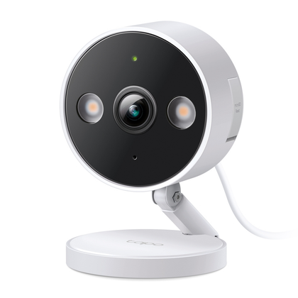 Cámara de Vigilancia Wi-Fi con Modo Infrarrojo Invisible y Detección IA Avanzada, Interiores/Exteriores, TP-LINK TAPO C120