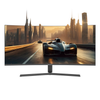 Monitor Gamer Curvo LED VA 34” Ultra Wide XZMO342B, Resolución Quad HD (3440x1440), 1x DP / 1x HDMI, Color Negro, 165Hz, 4ms, XZEAL XZ6010-1