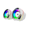 Bocinas Gamer para Computadora BALAM RUSH, Glimm Penta BG545, Bluetooth, Alámbrico/Inalámbrico, 2.0, 6W RMS, Color Blanco (2 Piezas), ACTECK BR-941235